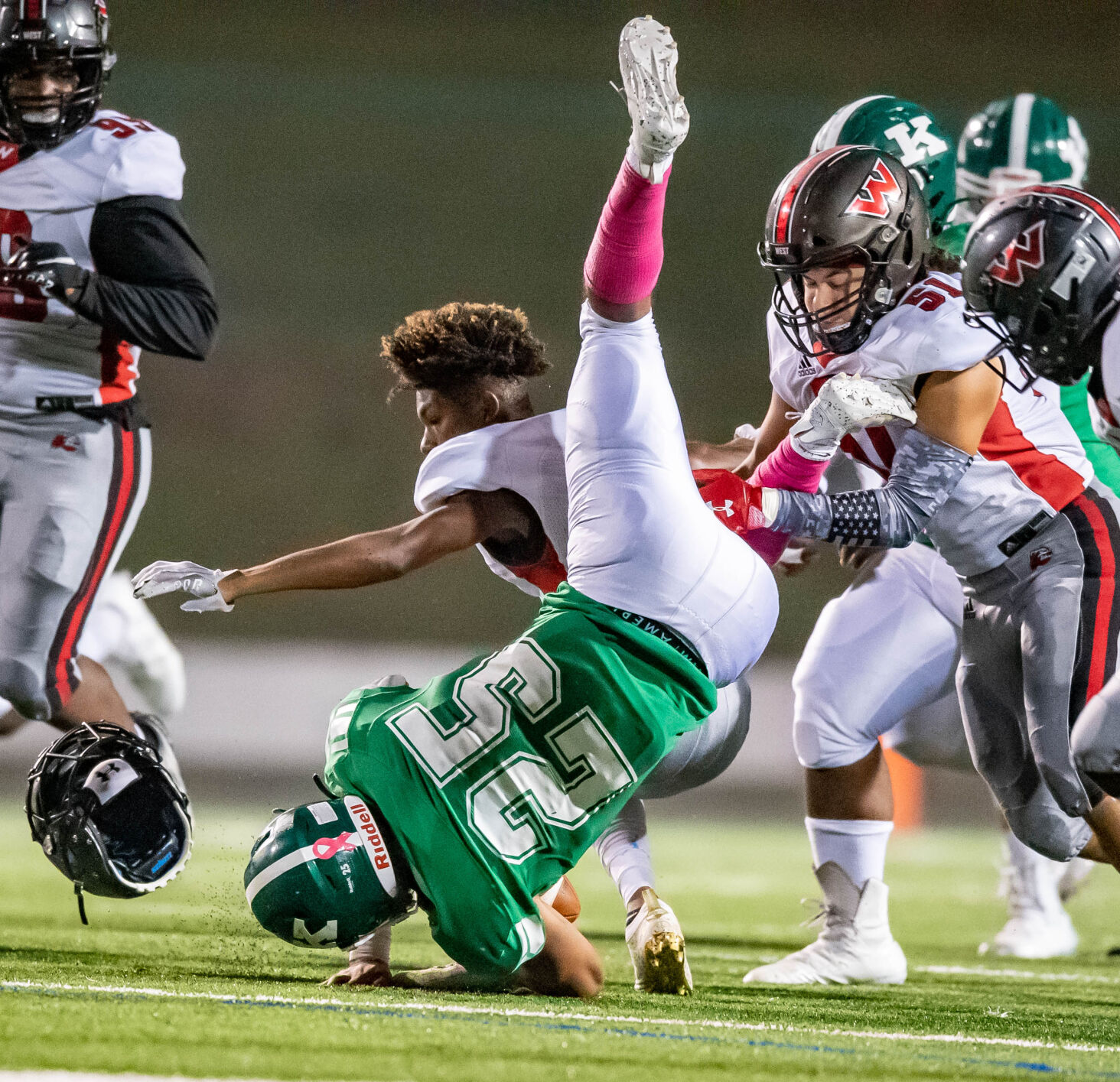 The Wolverines defeated the Wonders 19-18.